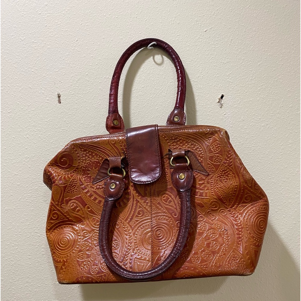 Small faux Leather tote